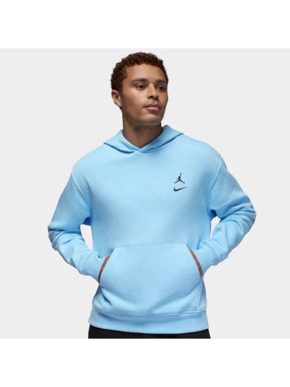 Nike Air Jordan Swoosh Brooklyn Fleece Pullover Hoodie II2593-497 Men’s Sz 2XL